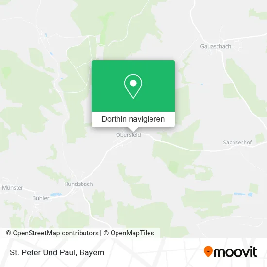 St. Peter Und Paul Karte