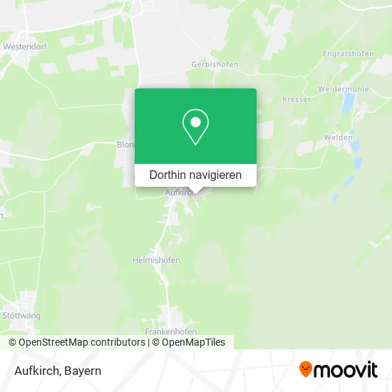 Aufkirch Karte