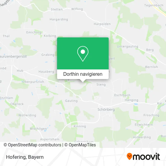 Hofering Karte