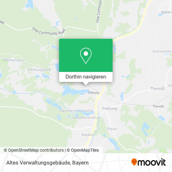 Altes Verwaltungsgebäude Karte