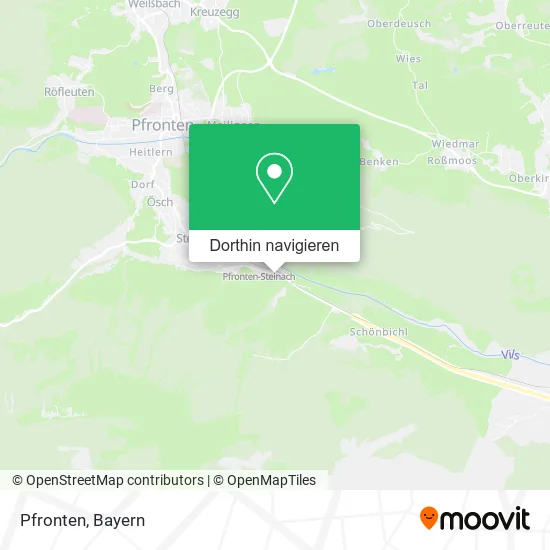 Pfronten Karte