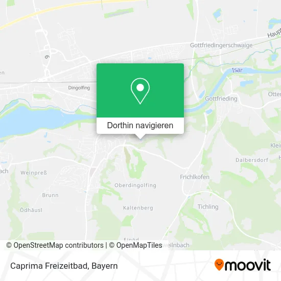 Caprima Freizeitbad Karte