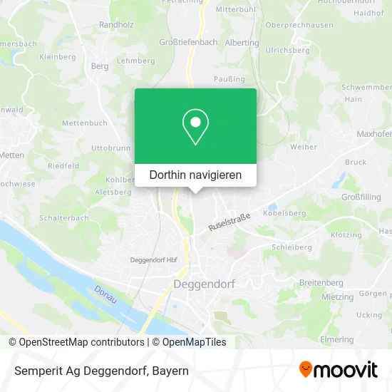 Semperit Ag Deggendorf Karte