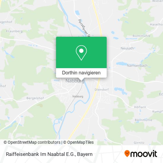 Raiffeisenbank Im Naabtal E.G. Karte
