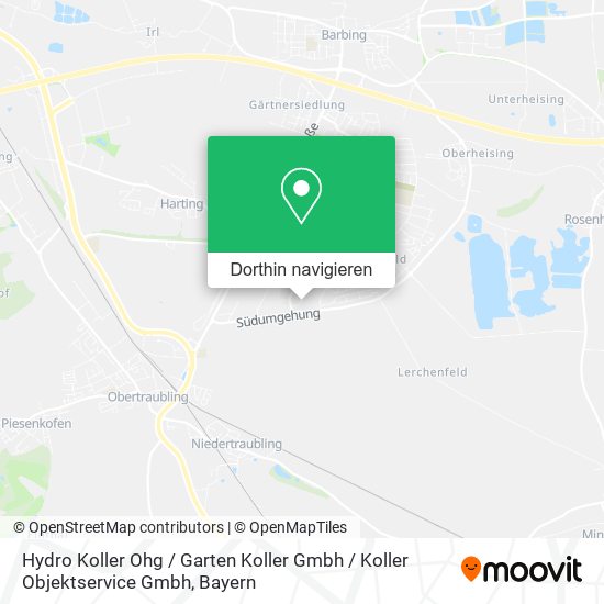 Hydro Koller Ohg / Garten Koller Gmbh / Koller Objektservice Gmbh Karte