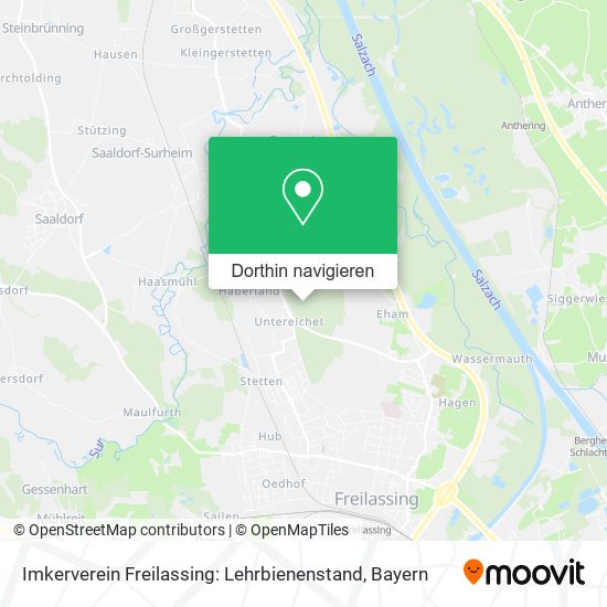 Imkerverein Freilassing: Lehrbienenstand Karte