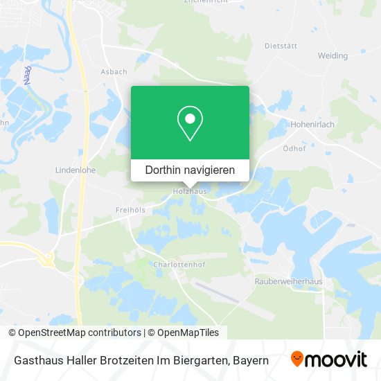 Gasthaus Haller Brotzeiten Im Biergarten Karte