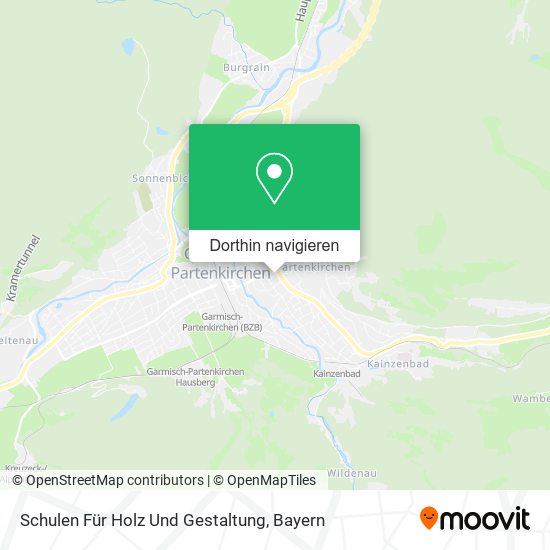 Schulen Für Holz Und Gestaltung Karte