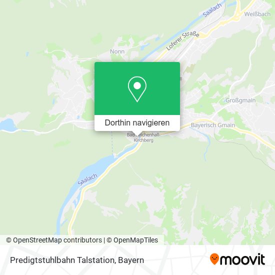 Predigtstuhlbahn Talstation Karte