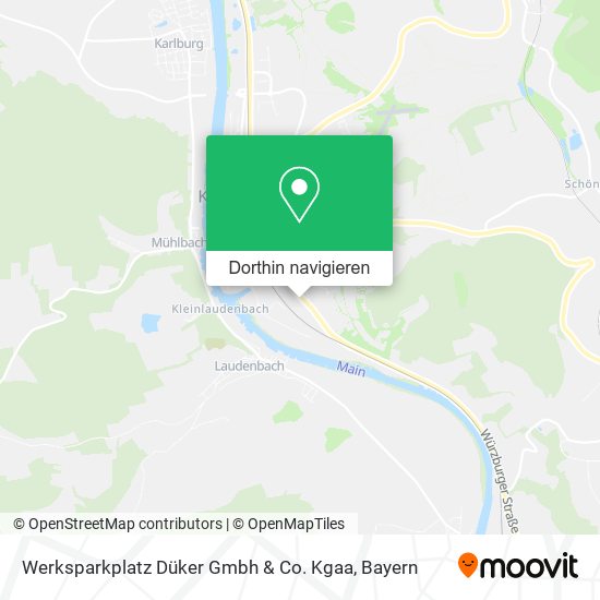 Werksparkplatz Düker Gmbh & Co. Kgaa Karte
