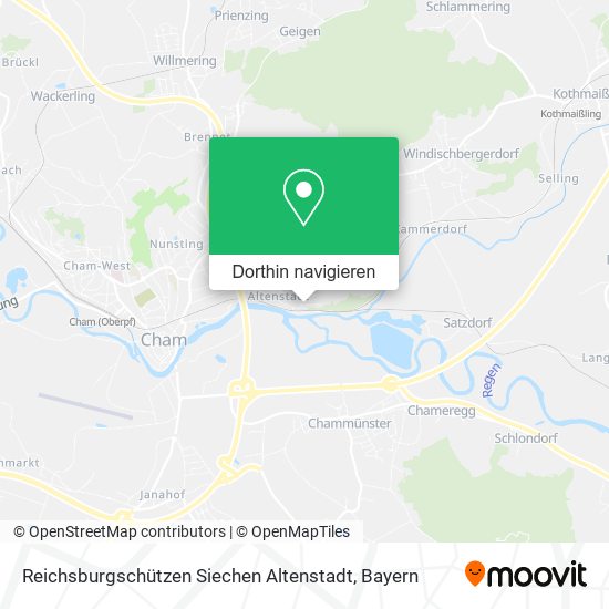 Reichsburgschützen Siechen Altenstadt Karte