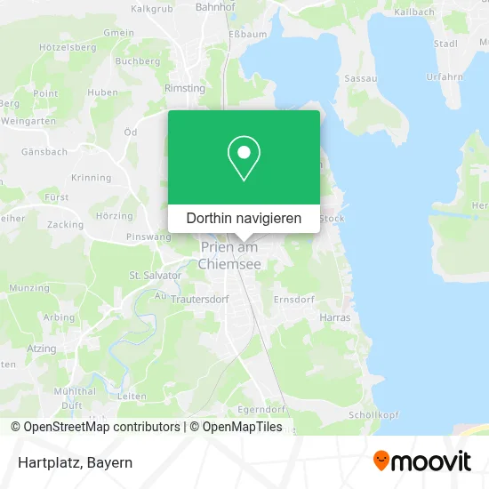 Hartplatz Karte