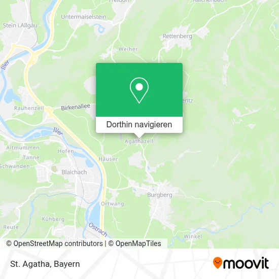 St. Agatha Karte
