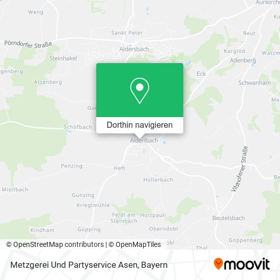 Metzgerei Und Partyservice Asen Karte
