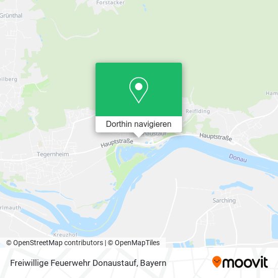 Freiwillige Feuerwehr Donaustauf Karte