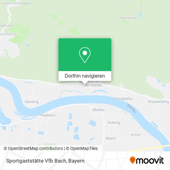 Sportgaststätte Vfb Bach Karte
