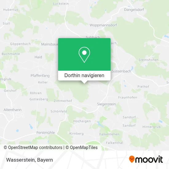 Wasserstein Karte