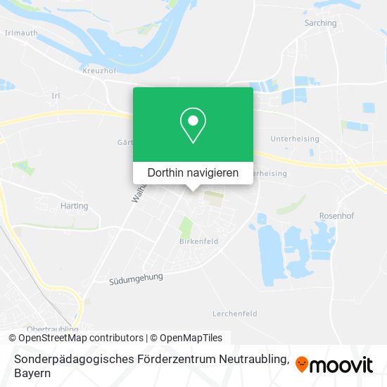 Sonderpädagogisches Förderzentrum Neutraubling Karte