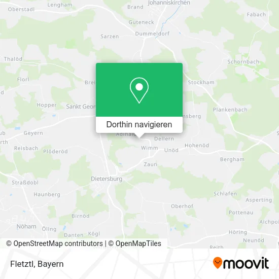 Fletztl Karte