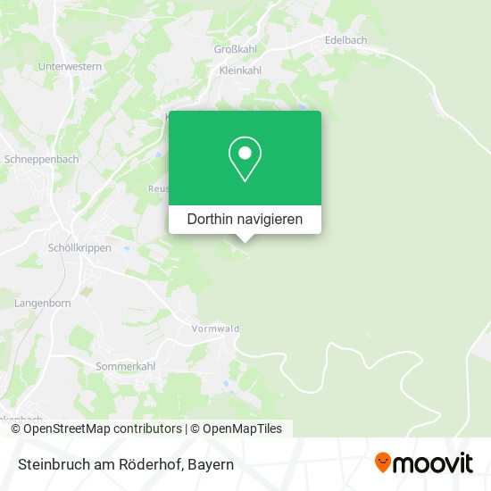 Steinbruch am Röderhof Karte
