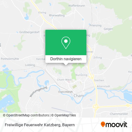 Freiwillige Feuerwehr Katzberg Karte