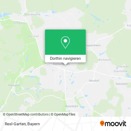 Resl-Garten Karte