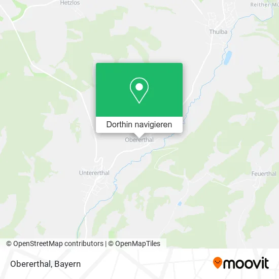 Obererthal Karte