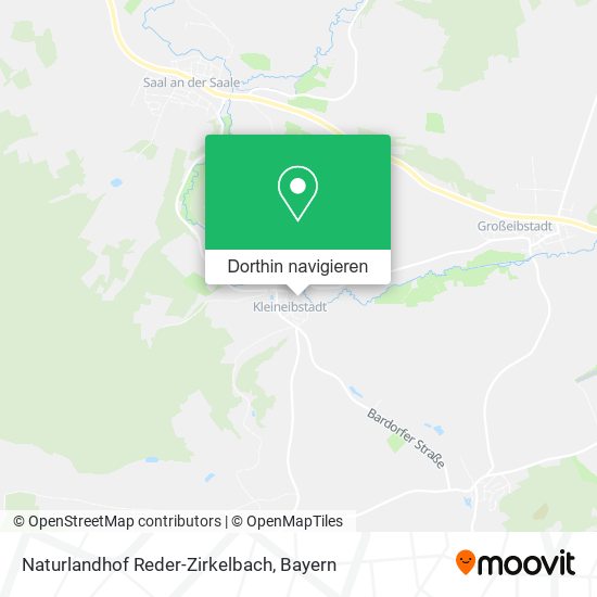 Naturlandhof Reder-Zirkelbach Karte