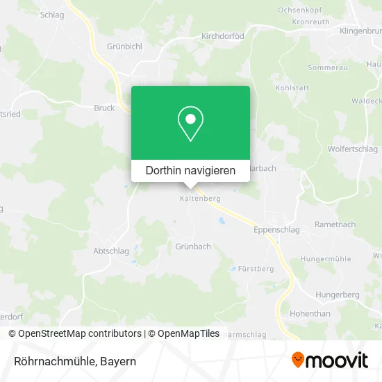 Röhrnachmühle Karte