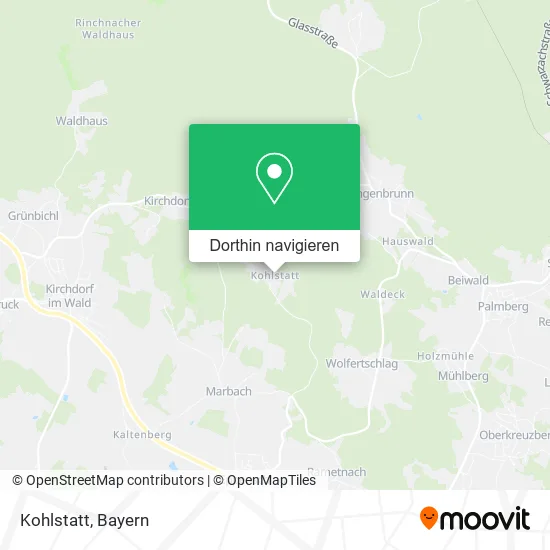Kohlstatt Karte