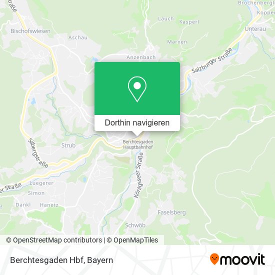 Berchtesgaden Hbf Karte
