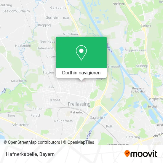 Hafnerkapelle Karte