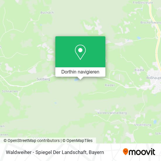 Waldweiher - Spiegel Der Landschaft Karte