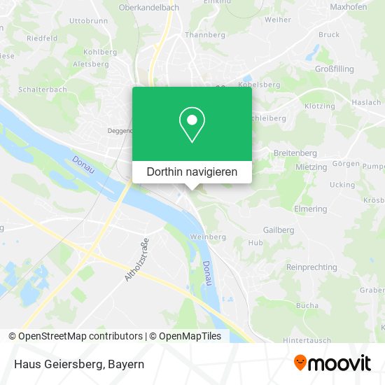 Haus Geiersberg Karte