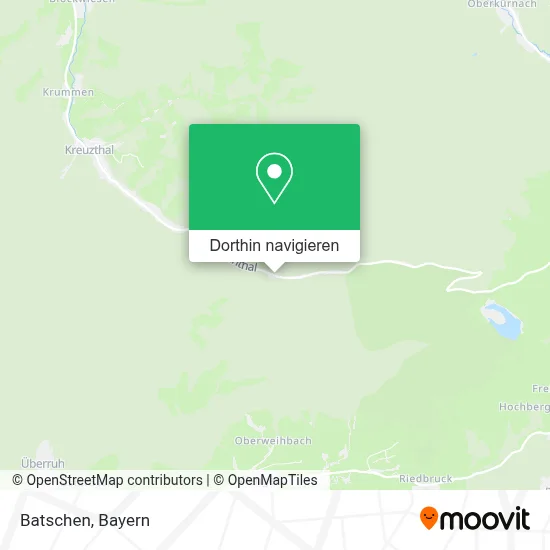 Batschen Karte