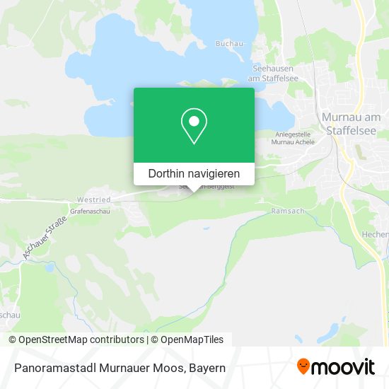 Panoramastadl Murnauer Moos Karte