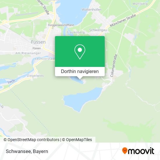Schwansee Karte