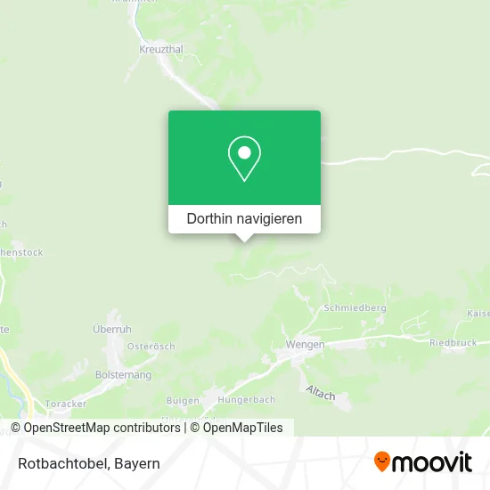 Rotbachtobel Karte