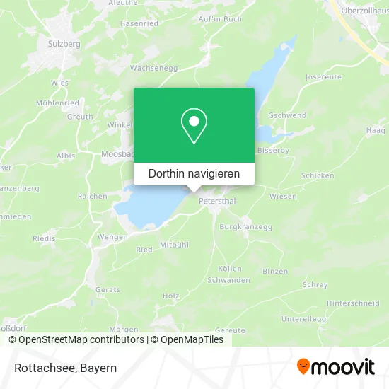 Rottachsee Karte
