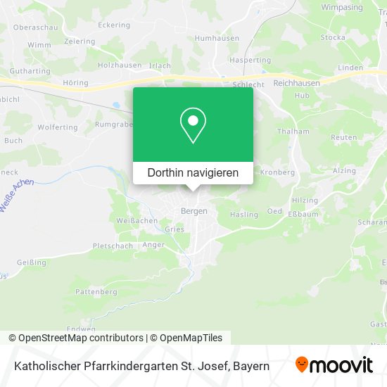 Katholischer Pfarrkindergarten St. Josef Karte