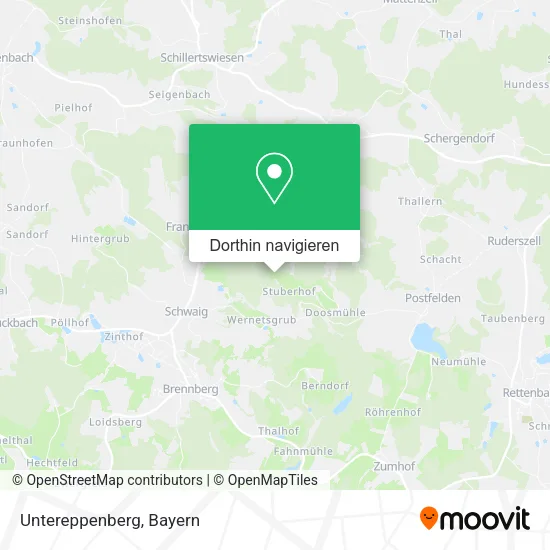 Untereppenberg Karte