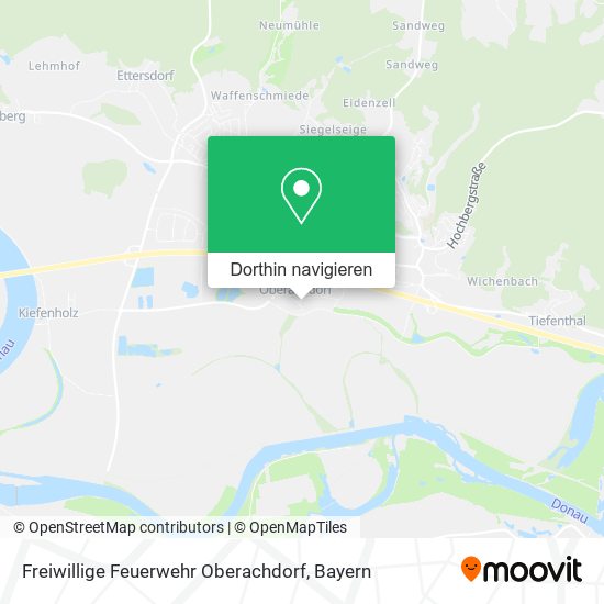 Freiwillige Feuerwehr Oberachdorf Karte