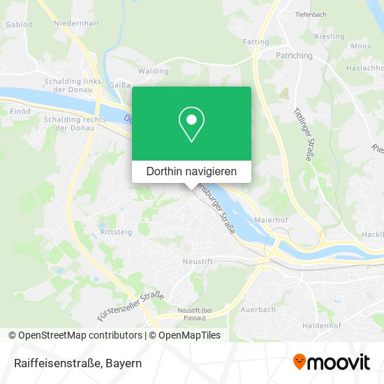 Raiffeisenstraße Karte