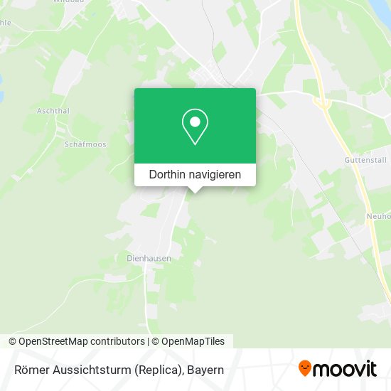 Römer Aussichtsturm (Replica) Karte
