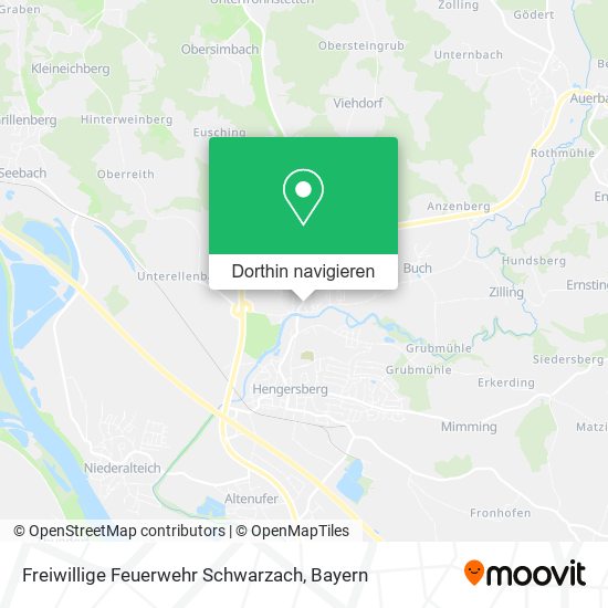 Freiwillige Feuerwehr Schwarzach Karte