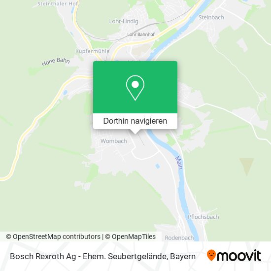 Bosch Rexroth Ag - Ehem. Seubertgelände Karte