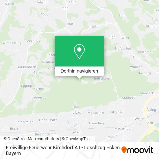 Freiwillige Feuerwehr Kirchdorf A I - Löschzug Ecken Karte