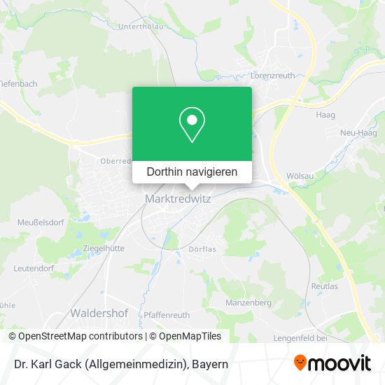 Dr. Karl Gack (Allgemeinmedizin) Karte