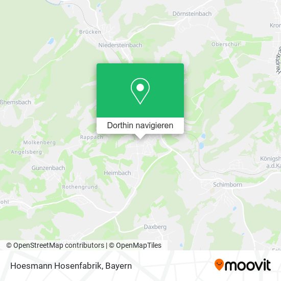 Hoesmann Hosenfabrik Karte