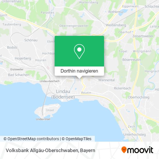 Volksbank Allgäu-Oberschwaben Karte
